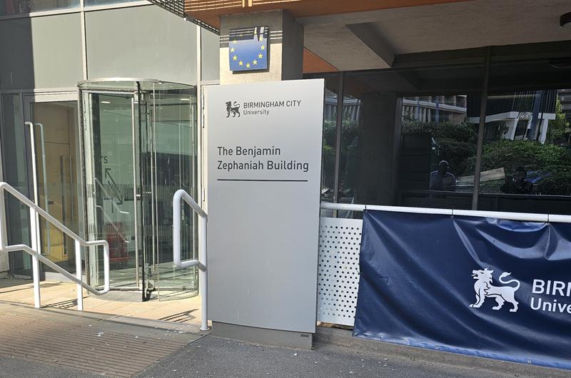 The New Benjamin Zephaniah Building at BCU