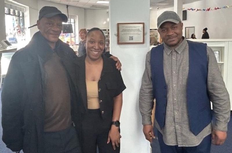 Benjamin's Family - Stratford Library Plaque Film Unveiling