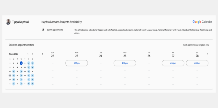 Meeting with BZFL Group via Naphtali Assocs